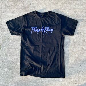 Vintage Y2K Purple Rain Men’s Medium T Shirt Short Sleeve Grunge Skater